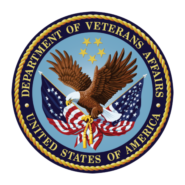 Department of Verterans Affairs official logo.